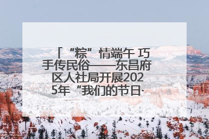 “粽”情端午 巧手传民俗——东昌府区人社局开展2025年“我们的节日·端午”包粽子活动