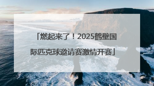 燃起来了！2025鹤壁国际匹克球邀请赛激情开赛
