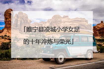 睢宁县凌城小学女足的十年淬炼与荣光