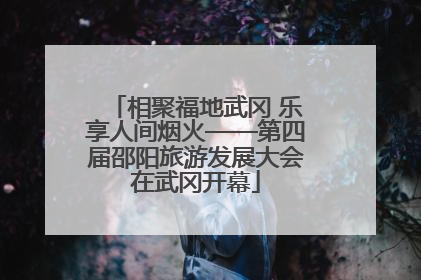 相聚福地武冈 乐享人间烟火——第四届邵阳旅游发展大会在武冈开幕