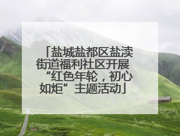 盐城盐都区盐渎街道福利社区开展“红色年轮，初心如炬”主题活动