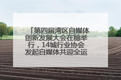 第四届湾区自媒体创新发展大会在穗举行，14城行业协会发起自媒体共迎全运会协同计划