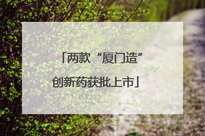 两款“厦门造”创新药获批上市