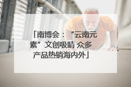 南博会：“云南元素”文创吸睛 众多产品热销海内外