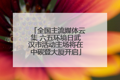 全国主流媒体云集 六五环境日武汉市活动主场将在中碳登大厦开启