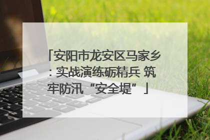 安阳市龙安区马家乡：实战演练砺精兵 筑牢防汛“安全堤”