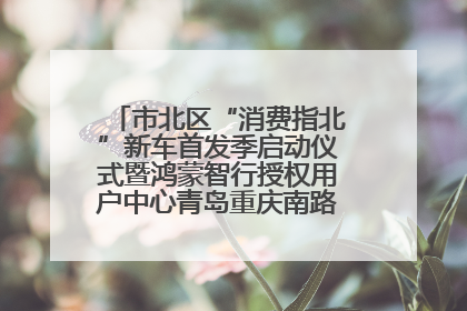 市北区“消费指北”新车首发季启动仪式暨鸿蒙智行授权用户中心青岛重庆南路开业盛典成功举办