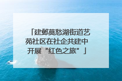 建邺莫愁湖街道艺苑社区在社企共建中开展“红色之旅”