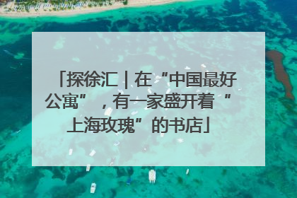 探徐汇｜在“中国最好公寓”，有一家盛开着“上海玫瑰”的书店