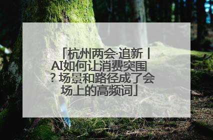 杭州两会·追新丨AI如何让消费突围？场景和路径成了会场上的高频词