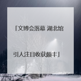 文博会落幕 湖北馆引人注目收获颇丰