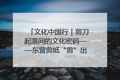 文化中国行｜剪刀起落间的文化密码——东营剪纸“剪”出非遗传承与现代生活的融合之道