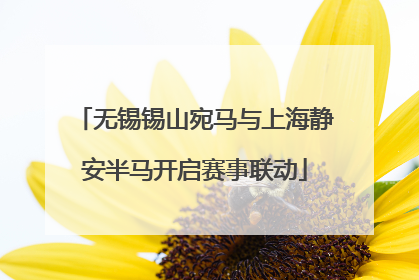 无锡锡山宛马与上海静安半马开启赛事联动
