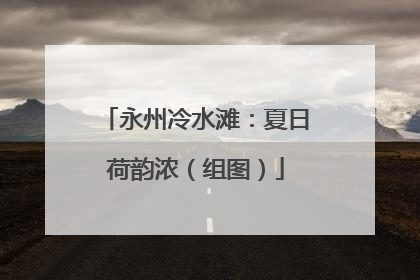 永州冷水滩：夏日荷韵浓（组图）