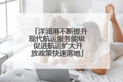 洋浦港不断提升现代航运服务能级 促进航运扩大开放政策快速落地