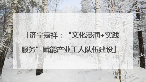 济宁嘉祥：“文化浸润+实践服务”赋能产业工人队伍建设