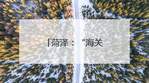 菏泽：“海关政策直通车”自贸协定政策专题宣讲会举行