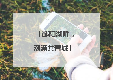 鄱阳湖畔，潮涌共青城