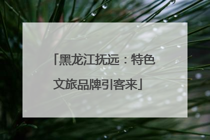 黑龙江抚远：特色文旅品牌引客来